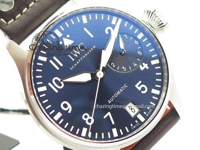 MIROTIME 0302 EasyCare Big Pilot Real PR IW500916 2016 “Le Petit Prince” ZF Best Edition On Brown Leather Strap A 7292